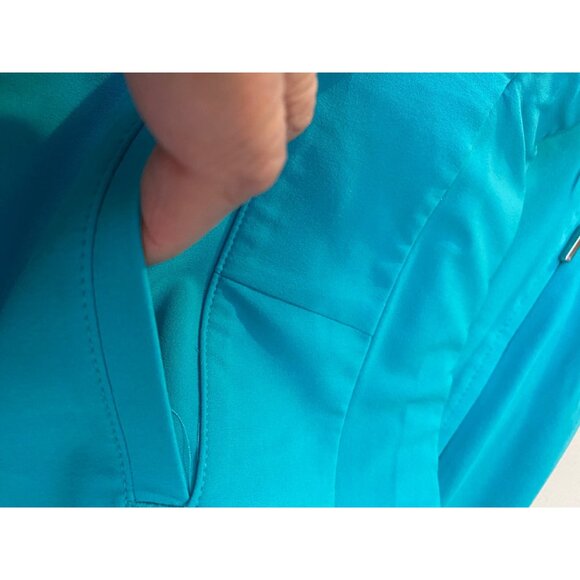 Chicos Womens Turquoise Relaxed Fit Pants Size 6 - Picture 6 of 10